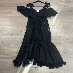 Misa linen midi dress